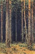 Ivan Shishkin Forest Reserve, Pine Grove Spain oil painting artist